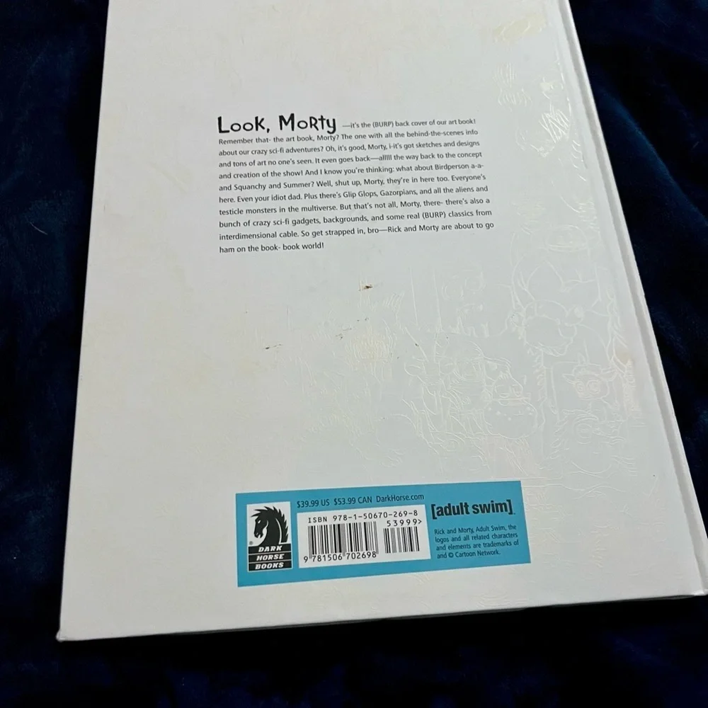 The Art of Rick and Morty Hardcover Book